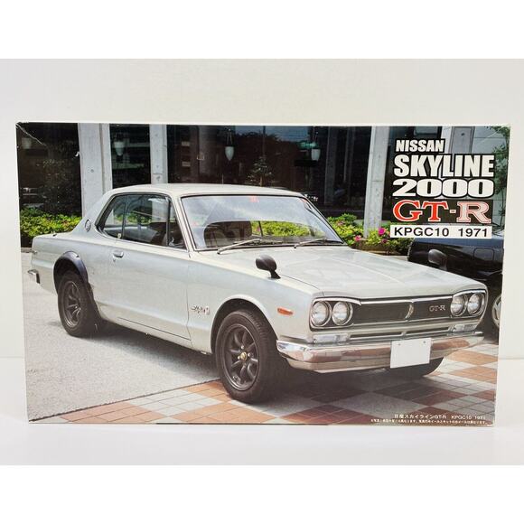 Fujimi Nissan Skyline 2000 GT-R KPGC10 1971 1/24 Plastic Model Kit 03567 NOB #33 - Picture 1 of 9